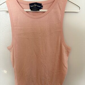 Ralph Lauren Soft Pink Cotton tank